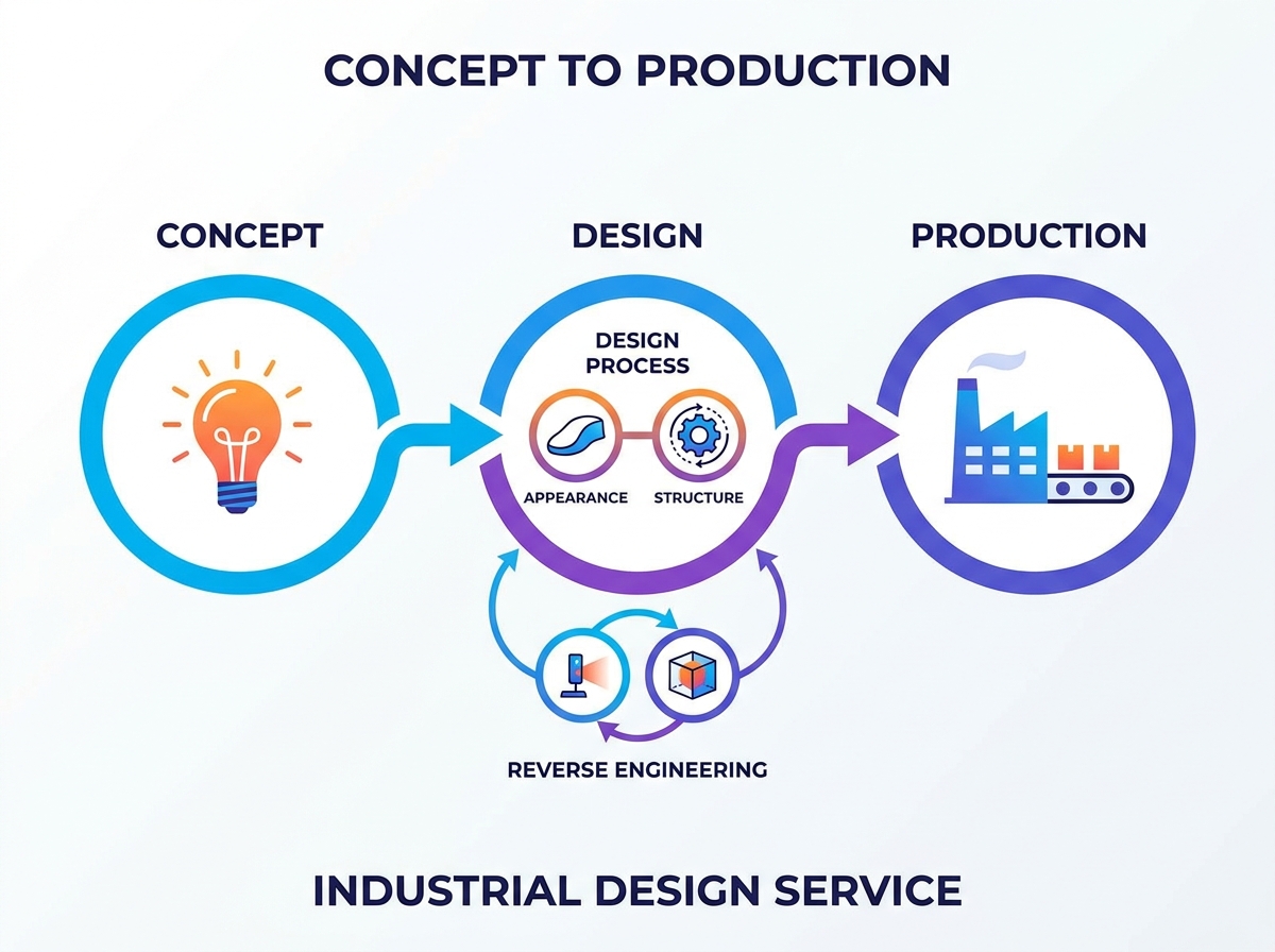 Industrial Design Service Workflow